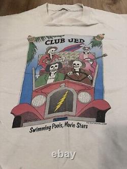 Grateful Dead Club Jed From 1987 Single Stitch Vintage Shirt