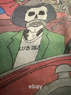 Grateful Dead Club Jed From 1987 Single Stitch Vintage Shirt