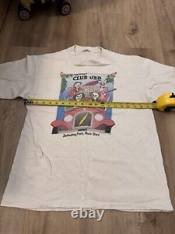 Grateful Dead Club Jed From 1987 Single Stitch Vintage Shirt