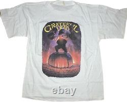 Grateful Dead Fall Tour 1988 MSG Vintage T Shirt Official Merch Size Large