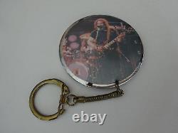 Grateful Dead Keychain Vintage 1984 Jerry Garcia Tiger JG JGB Keyring Key Chain