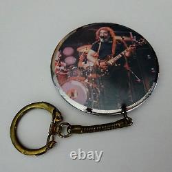 Grateful Dead Keychain Vintage 1984 Jerry Garcia Tiger JG JGB Keyring Key Chain