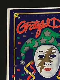 Grateful Dead Mardi Gras 1993 Original Vintage Uncut Concert Poster