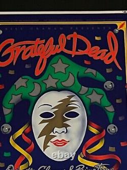 Grateful Dead Mardi Gras 1993 Original Vintage Uncut Concert Poster