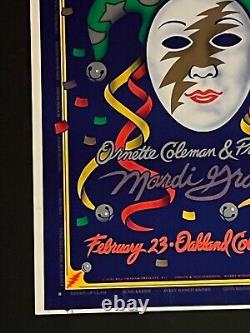 Grateful Dead Mardi Gras 1993 Original Vintage Uncut Concert Poster