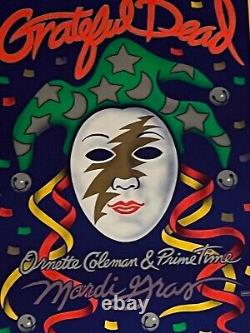 Grateful Dead Mardi Gras 1993 Original Vintage Uncut Concert Poster