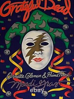 Grateful Dead Mardi Gras 1993 Original Vintage Uncut Concert Poster