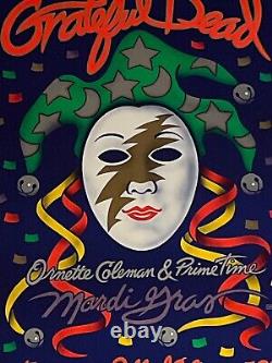 Grateful Dead Mardi Gras 1993 Original Vintage Uncut Concert Poster