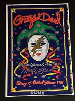 Grateful Dead Mardi Gras 1993 Original Vintage Uncut Concert Poster