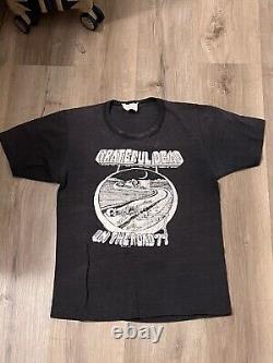 Grateful Dead Original Single Stitch 1977 Tour Shirt Medium Vintage