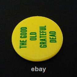 Grateful Dead Pin Vintage 1967 The Good Old GD Pinback Badge Button'67 Original