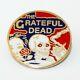 Grateful Dead Pin Vintage Skeletons From The Closet Pinback Badge JVH Art 1970's