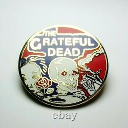 Grateful Dead Pin Vintage Skeletons From The Closet Pinback Badge JVH Art 1970's