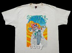 Grateful Dead Shirt T Shirt 1988 GD Motorcycle USA Uncle Sam Vintage 2003 GDM L