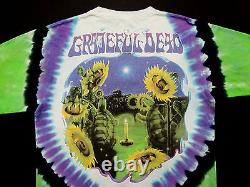 Grateful Dead Shirt T Shirt 1998 Terrapin Station Sunflower Vintage 2001 GDM L