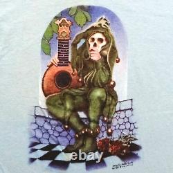 Grateful Dead Shirt T Shirt Vintage 1982 The Jester Stanley Mouse Studios GD L