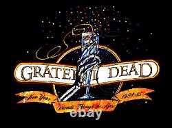 Grateful Dead Shirt T Shirt Vintage 1984 1985 New Years Eve Champagne FLD GDP L