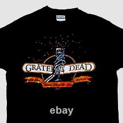 Grateful Dead Shirt T Shirt Vintage 1984 1985 New Years Eve Champagne FLD GDP L