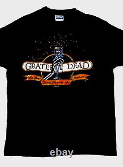 Grateful Dead Shirt T Shirt Vintage 1984 1985 New Years Eve Champagne FLD GDP L