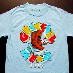 Grateful Dead Shirt T Shirt Vintage 1985 Gorilla Skull Books Evolution GDP S New