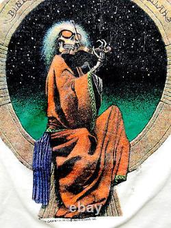 Grateful Dead Shirt T Shirt Vintage 1987 Blues For Allah Fiddler P. Garris GDP L