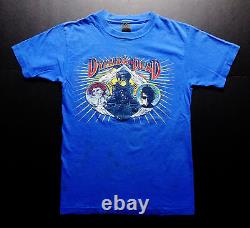 Grateful Dead Shirt T Shirt Vintage 1987 Bob Dylan & The Dead Train Rick Griffin