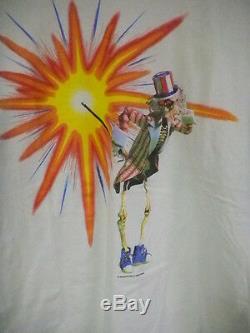 Grateful Dead Shirt T Shirt Vintage 1987 Fall Tour USA Uncle Sam! Medium