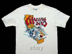 Grateful Dead Shirt T Shirt Vintage 1987 Surf Skeletons Surfing Rick Griffin GDP