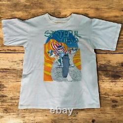 Grateful Dead Shirt T Shirt Vintage 1988 GD Movie Motorcycle Laguna Seca GDM L