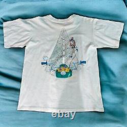 Grateful Dead Shirt T Shirt Vintage 1988 GD Movie Motorcycle Laguna Seca GDM L