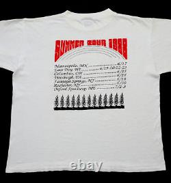 Grateful Dead Shirt T Shirt Vintage 1988 Summer Tour Smoking Mack Truck GDM XL