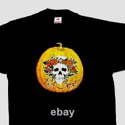 Grateful Dead Shirt T Shirt Vintage 1989 Halloween Pumpkin Roses GD Mikio GDM M