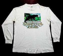 Grateful Dead Shirt T Shirt Vintage 1989 Rainforest Panther Leaves Mikio GDM L