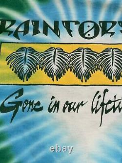 Grateful Dead Shirt T Shirt Vintage 1989 Rainforest Panther Tie Dye Mikio L