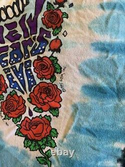 Grateful Dead Shirt T Shirt Vintage 1990 1991 New Years Eve Zodiac GDM 1995 Xxl