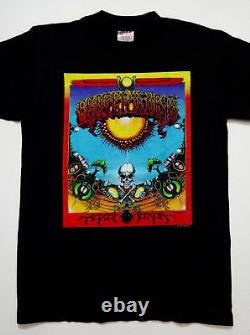 Grateful Dead Shirt T Shirt Vintage 1990 Aoxomoxoa Poster Rick Griffin Art L New