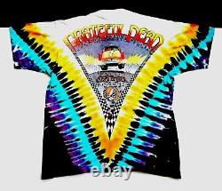 Grateful Dead Shirt T Shirt Vintage 1990 New York City MSG Taxi Rose NYC NY GD L