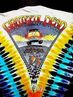 Grateful Dead Shirt T Shirt Vintage 1990 New York City MSG Taxi Rose NYC NY GD L