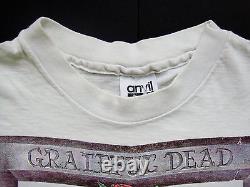 Grateful Dead Shirt T Shirt Vintage 1991 1992 New Years Eve Bill Graham GD GDM L