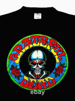 Grateful Dead Shirt T Shirt Vintage 1991 Aoxomoxoa Skull Rick Griffin Art GDM L