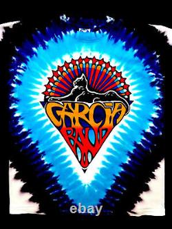 Grateful Dead Shirt T Shirt Vintage 1991 Jerry Garcia Band Cats Stars JGB XL New