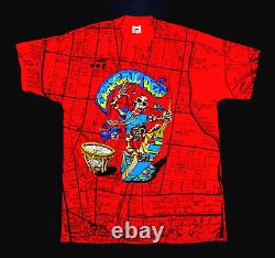 Grateful Dead Shirt T Shirt Vintage 1991 MSG New York City NY King Kong GDM XL