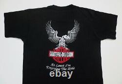 Grateful Dead Shirt T Shirt Vintage 1991 Motorcycle Harley Davidson HD Black L