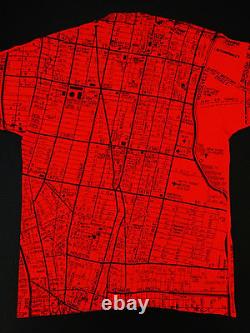Grateful Dead Shirt T Shirt Vintage 1991 New York City MSG King Kong Map GDM XL