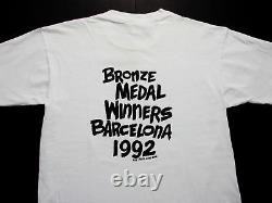 Grateful Dead Shirt T Shirt Vintage 1992 Basketball NBA Lithuania Olympics NFA L