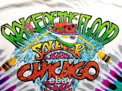 Grateful Dead Shirt T Shirt Vintage 1992 Chicago Bears Soldier Field Surf GDM L