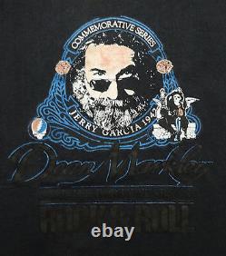 Grateful Dead Shirt T Shirt Vintage 1992 Jerry Garcia Dean Markley 40 Years RR M