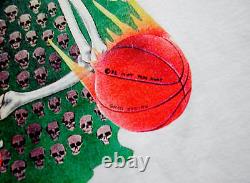 Grateful Dead Shirt T Shirt Vintage 1992 Lithuania Basketball Olympics NBA L