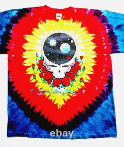Grateful Dead Shirt T Shirt Vintage 1992 Space Your Face Tie Dye 2001 GDM XL New