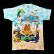 Grateful Dead Shirt T Shirt Vintage 1992 Surf Ocean Beach Tie Dye Joey Mars L